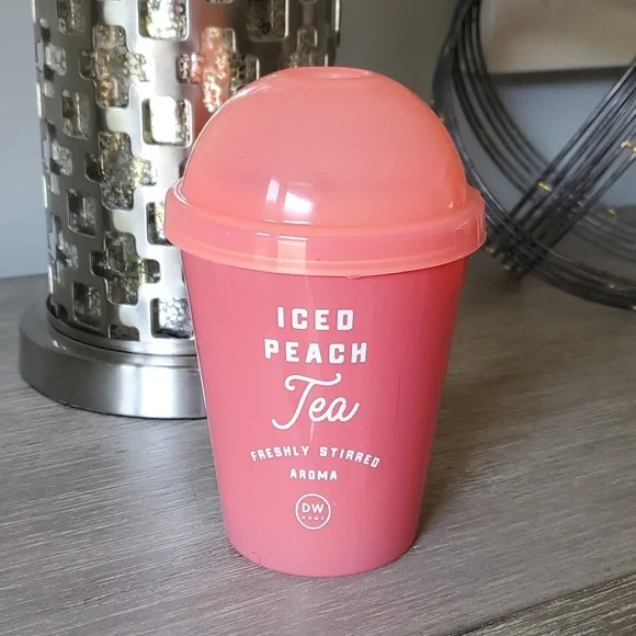 DW Home Summer Smelling Peach Iced Tea Candle 11.2 oz - Picture 2 of 6